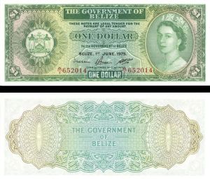 Belize - 1 Dollar - P-33b - 1975 dated - Foreign Paper Money