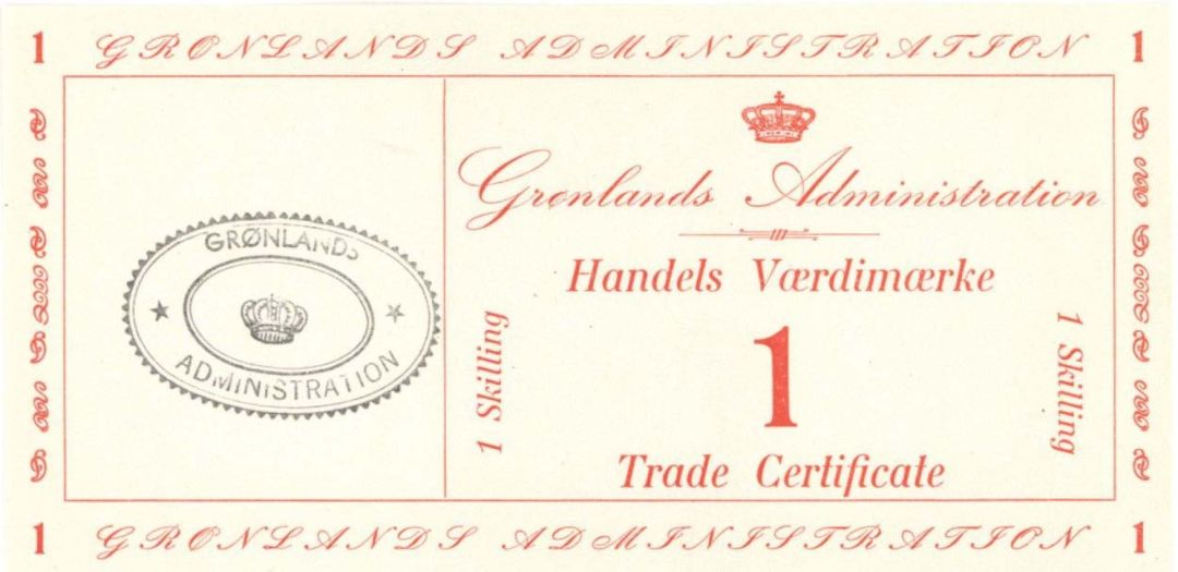 Greenland - 1 Shilling - P-M8 - Foreign Paper Money