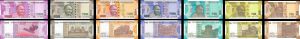 India - Set of 7 - 10, 20, 50, 100, 200, 500, 2000 Kronur - P-New - Foreign Paper Money