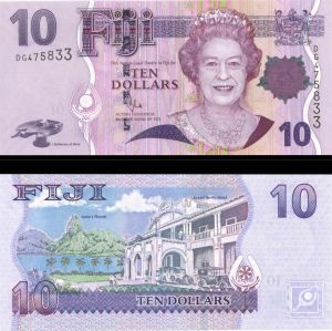 Fiji - 10 Dollars - P-111b - (2012) dated Foreign Paper Money