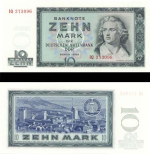 Germany - Democratic Republic - 10 Marks - P-23a - 1964 dated Foreign Paper Money