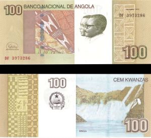 Angola - 100 Kwanzas - P-153 - 2012 dated Foreign Paper Money