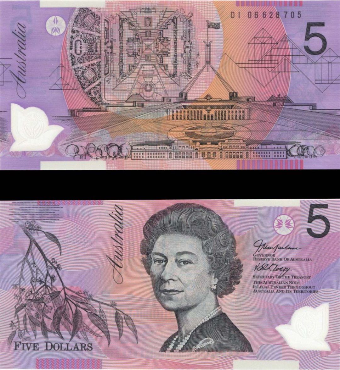 Australia - 5 Dollars - P-57d -  Foreign Paper Money