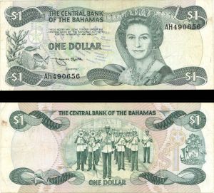 Bahamas - 1 Dollar - P-43b - Foreign Paper Money