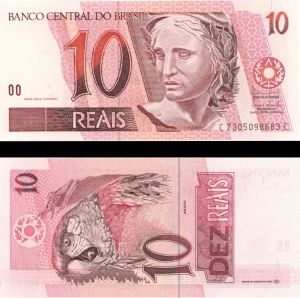 Brazil - 10 Reais - P-245A - Foreign Paper Money