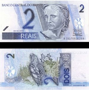 Brazil - 2 Reais - P-249 - Foreign Paper Money