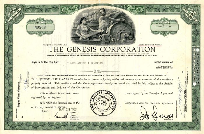 Genesis Corporation