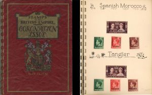 Stamps of the British Empire Coronation Issue - 1937 dated Foreign Miscellaneous