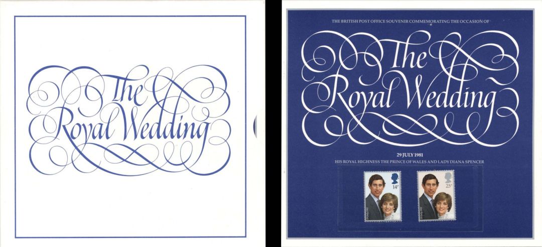 Royal Wedding Booklet with Stamps  - Foreign Miscellaneous