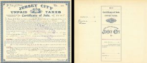 Jersey City Unpaid Taxes
