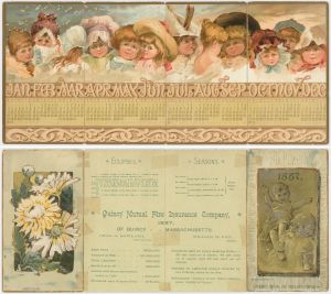 Calendar - Insurance - Front and Back Displayed