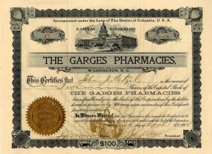 Garges Pharmacies, Washington, D.C.