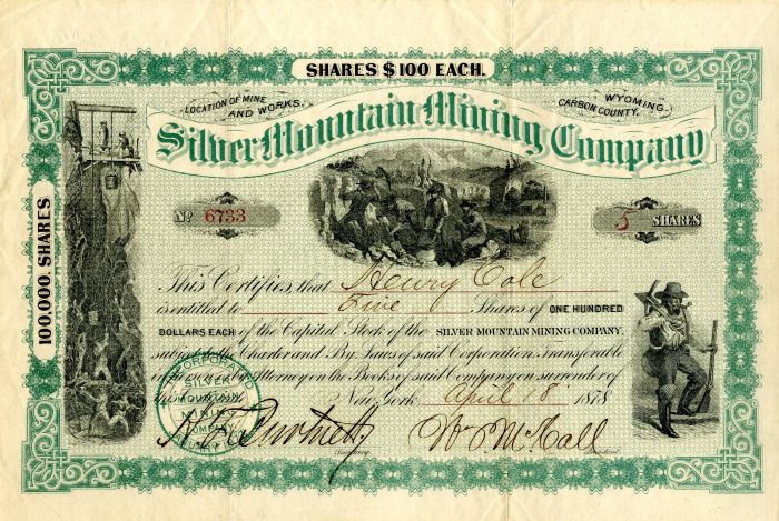 Silver Mountain Mining Co.