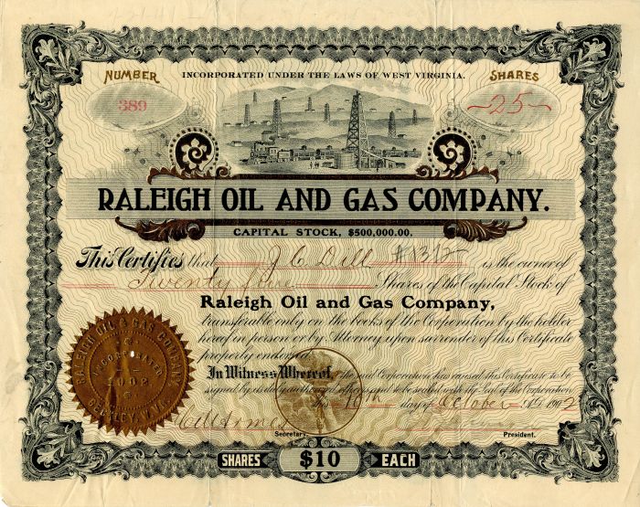 Raleigh Oil and Gas Co.