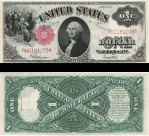 Legal Tender Series $1 - FR-39 - Dated 1917 - U.S. Paper Money