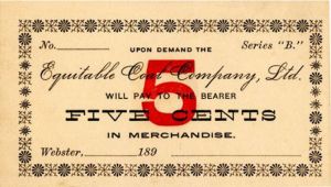 Five Cents U.S. Paper Money