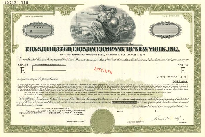 Consolidated Edison Co. of New York, Inc. - Bond