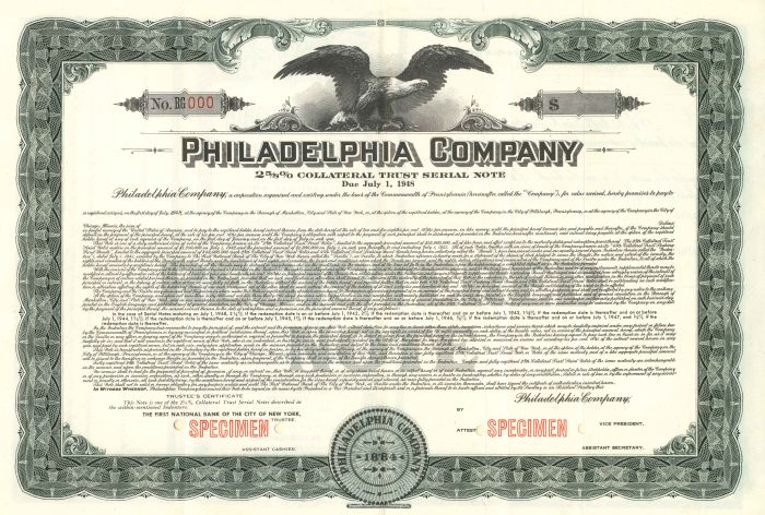 Philadelphia Co. - Bond