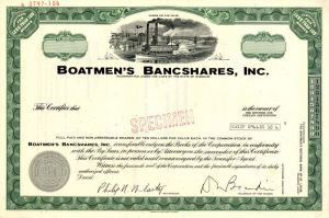 Boatmen's Bancshares, Inc.