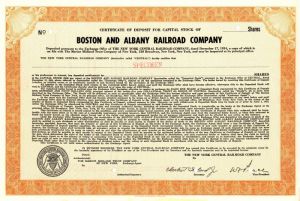 Boston and Albany Railraod Co.