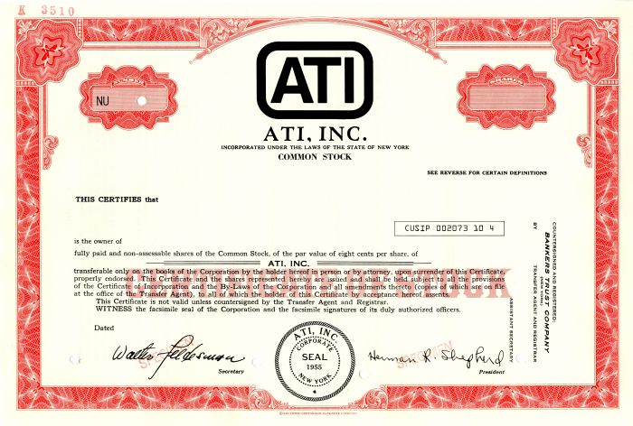 ATI, Inc.