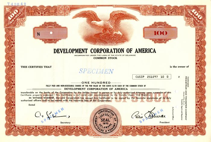 Development Corporation of America