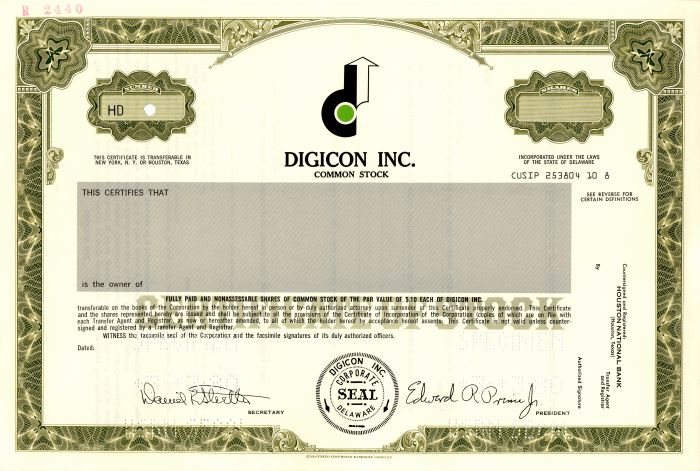 Digicon Inc.