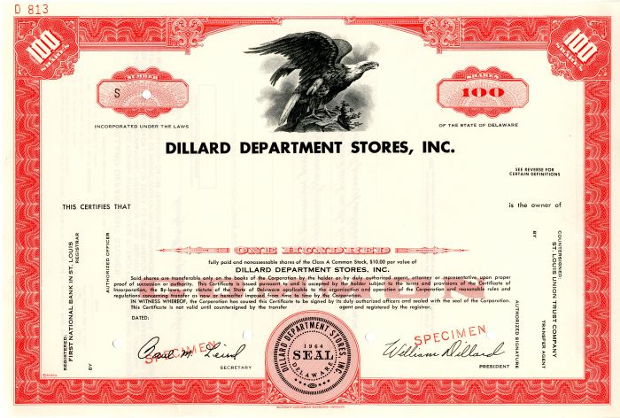 Dillard Department Stores, Inc.