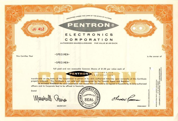 Pentron Electronics Corporation