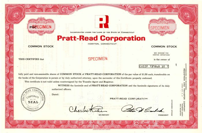 Pratt-Read Corporation