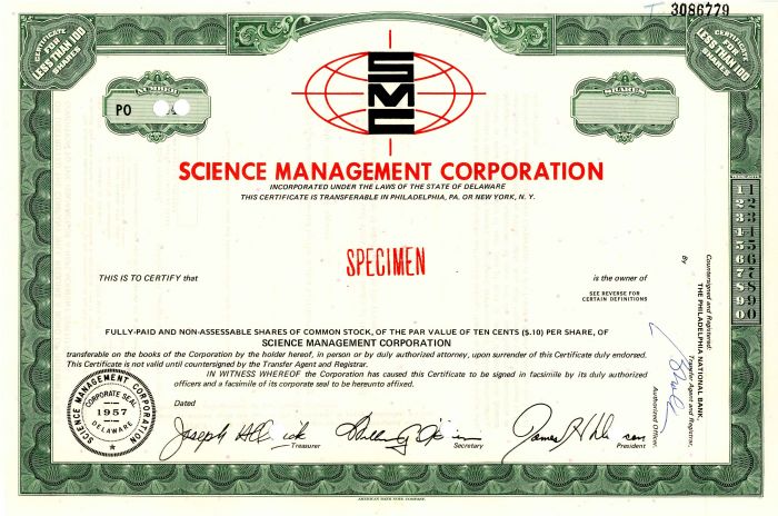 Science Management Corporation