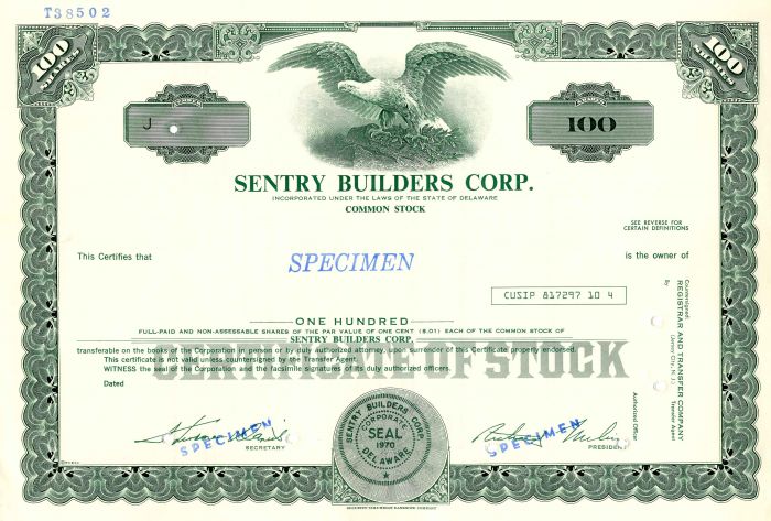 Sentry Builders Corp.