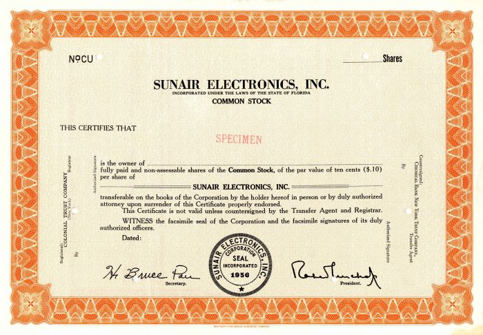 Sunair Electronics, Inc.