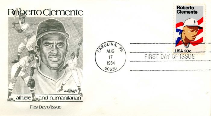 Envelope Featuring Roberto Clemente