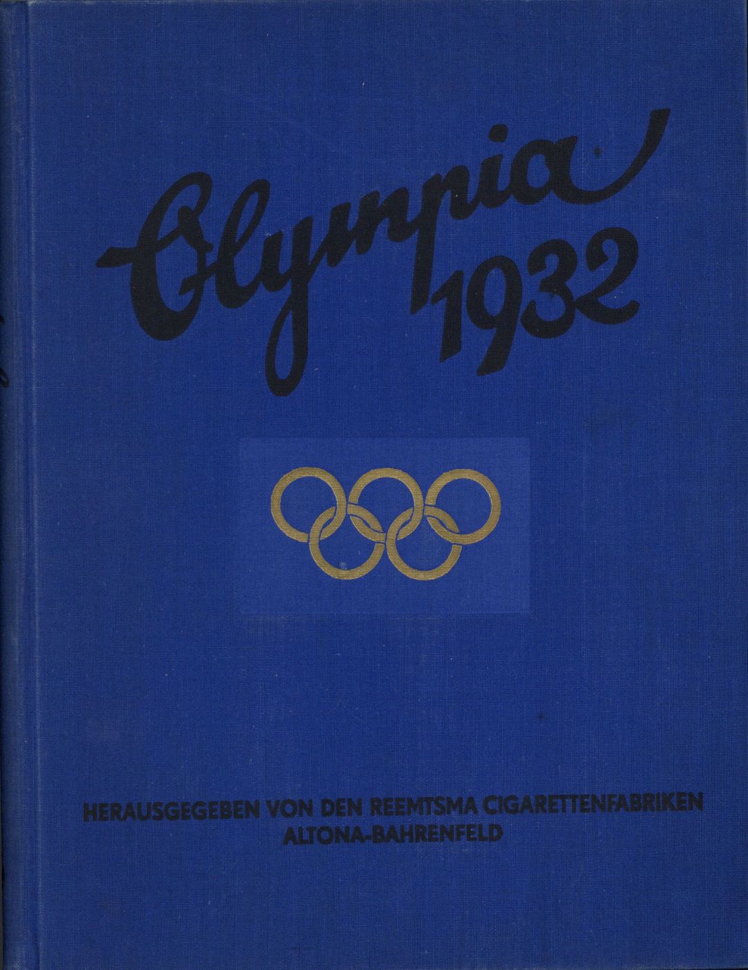 Olympia Album - 1932 Sports Memorabilia