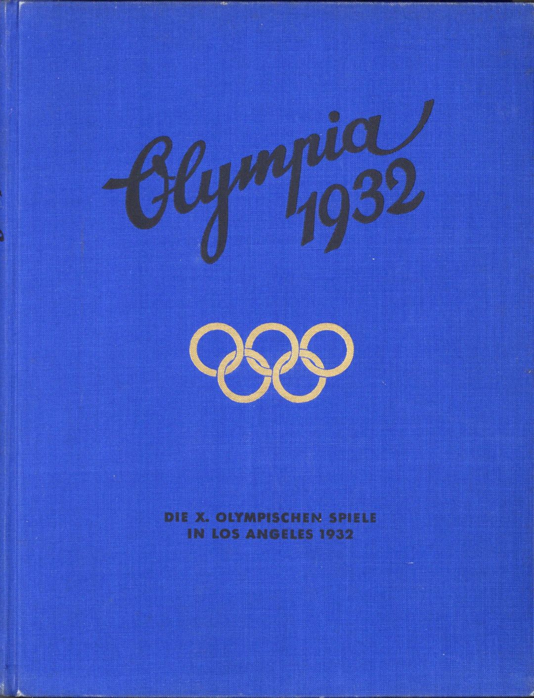 Olympia Album - 1932 Sports Memorabilia