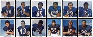 Set of 12 Chicago Bears Photos - Sports Memorablila