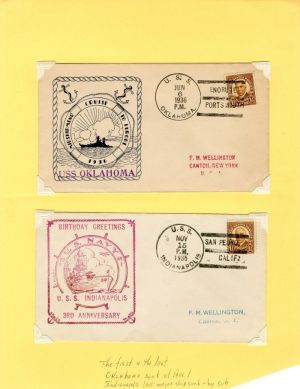 Pair of Covers with Stamps