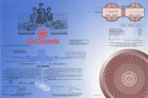 Air Canada - Stock Certificate