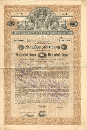 Austrian Bond - 400 Crowns 