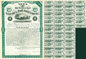 Columbus, Hope and Greensburg Railroad - Bond