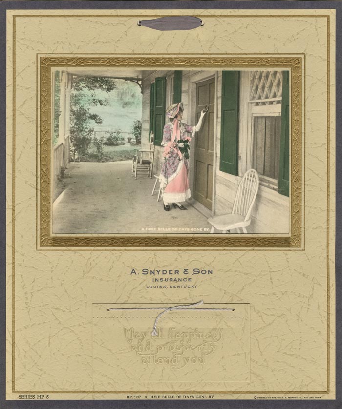 A Dixie Belle of Days Gone By by Thos. D. Murphy Co.