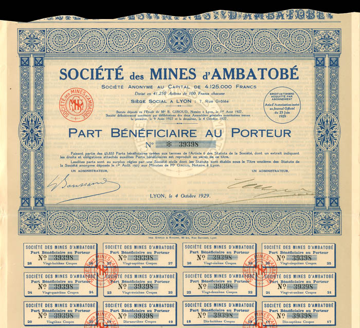 Societe des Mines d'Ambatobe