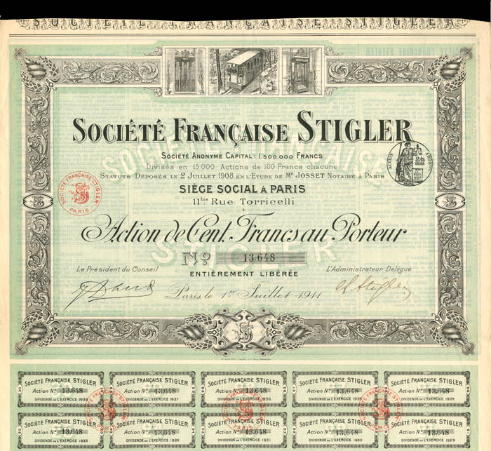 Societe Francaise Stigler