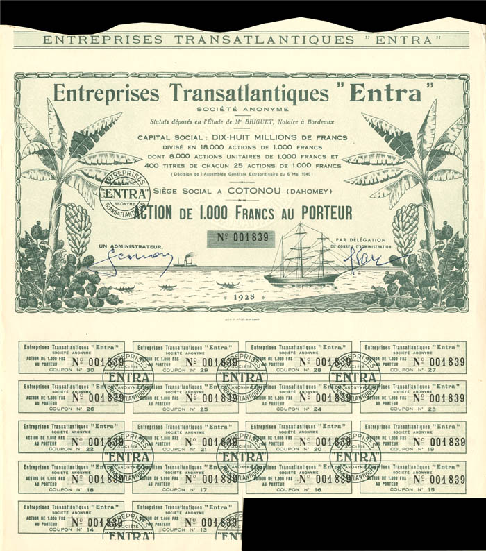 Entreprises Transatlantiques Entra