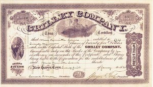 Grilley Co. - Stock Certificate
