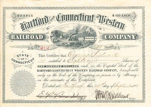 Hartford And Connecticut Western Railroad Co.