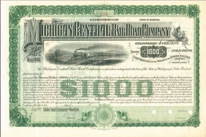 Michigan Central Railroad - Bond