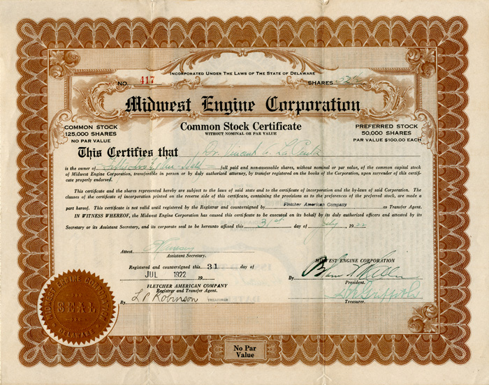 Midwest Engine Corporation