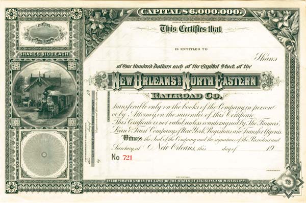 New Orleans and North Eastern Railroad